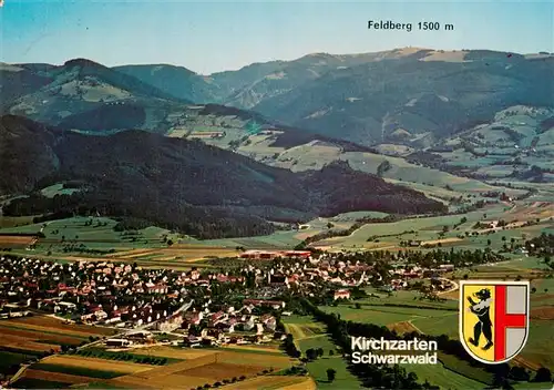 AK / Ansichtskarte  Kirchzarten Fliegeraufnahme mit Feldberg