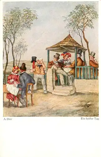 AK / Ansichtskarte  Verlag_Primus_Nr. Nr. 5241 A.Dier Ein heisser Tag