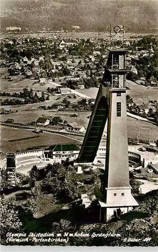 AK / Ansichtskarte  Olympia Skistadion Sprungturm Garmiisch-Partenkirchen H. Hueber 869 