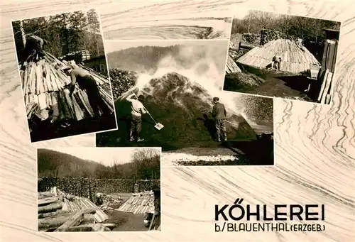 AK / Ansichtskarte 73929763 Koehlerei b./ Blauenthal Erzgebirge 