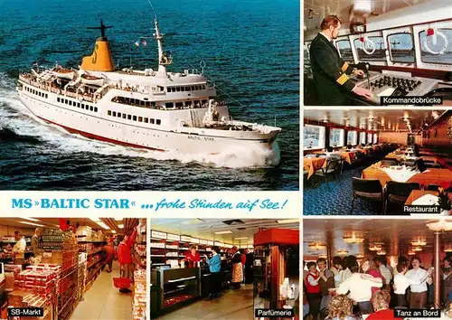 AK / Ansichtskarte 73929764 Dampfer_Oceanliner MS Balitic Star 