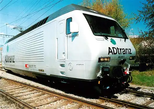 AK / Ansichtskarte  Eisenbahn_Railway_Chemin_de_Fer Schweizerische Bundesbahn SBB Lokomotive 2000 Re 460 016 ADtranz