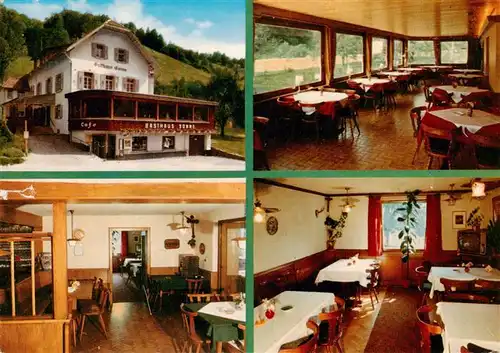 AK / Ansichtskarte  Obermuenstertal Gasthaus Pension Sonne Gastraeume