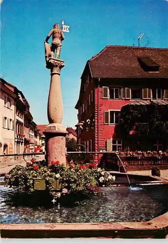 AK / Ansichtskarte 73929863 Staufen__Breisgau Marktbrunnen