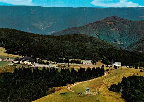 AK / Ansichtskarte 73929891 Kandel_Breisgau Berghotel Kandel mit Pyramide