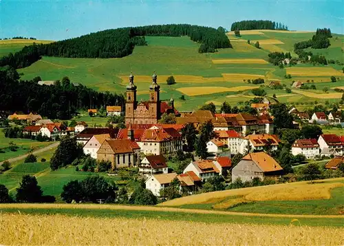 AK / Ansichtskarte 73929926 St_Peter_Schwarzwald Seminar und Pfarrkirche