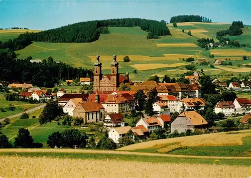 AK / Ansichtskarte 73929927 St_Peter_Schwarzwald Seminar und Pfarrkirche