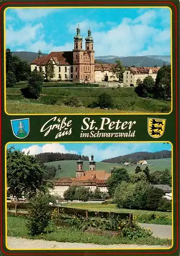 AK / Ansichtskarte 73929934 St_Peter_Schwarzwald Seminar und Wallfahrtskirche