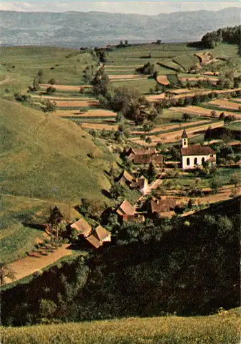 AK / Ansichtskarte 73929968 Breisach_Rhein Fliegeraufnahme mit Kirche