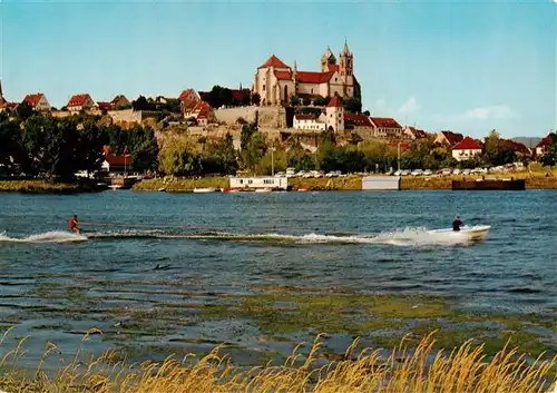 AK / Ansichtskarte 73929984 Breisach_Rhein Stephansmuenster Rheinpartie