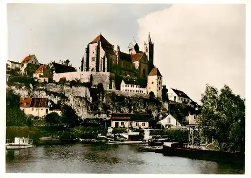 AK / Ansichtskarte 73929987 Breisach_Rhein Stephansmuenster Rheinpartie