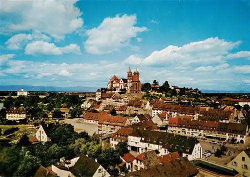 AK / Ansichtskarte  Breisach_Rhein Panorama mit Marktplatz und Stephansmuenster 