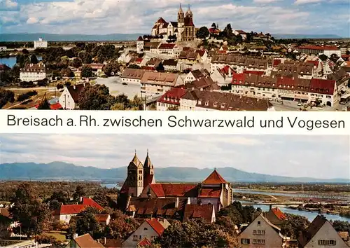 AK / Ansichtskarte 73930007 Breisach_Rhein Stadtpanorama