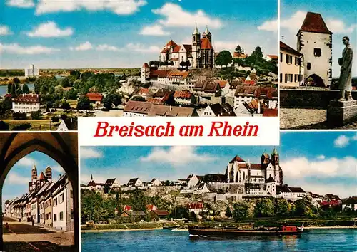 AK / Ansichtskarte 73930016 Breisach_Rhein Stadtpanorama mit St. Stephansmuenster