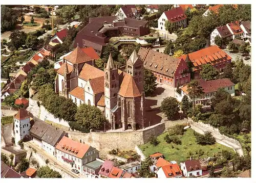 AK / Ansichtskarte 73930041 Breisach_Rhein St. Stephansmuenter mit Oberstadt