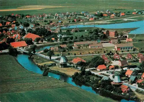 AK / Ansichtskarte  Greetsiel Fliegeraufnahme