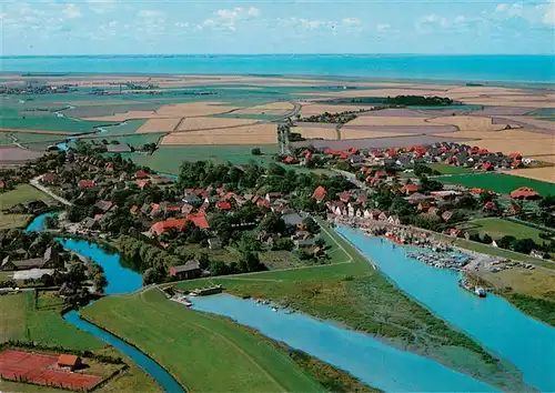 AK / Ansichtskarte  Greetsiel Fliegeraufnahme