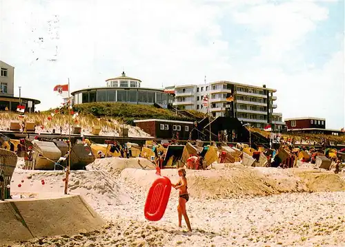 AK / Ansichtskarte  Wangerooge_Wangeroog_Nordseebad Strand am Cafe Pudding