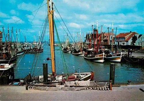 AK / Ansichtskarte  Neuharlingersiel Fischerhafen