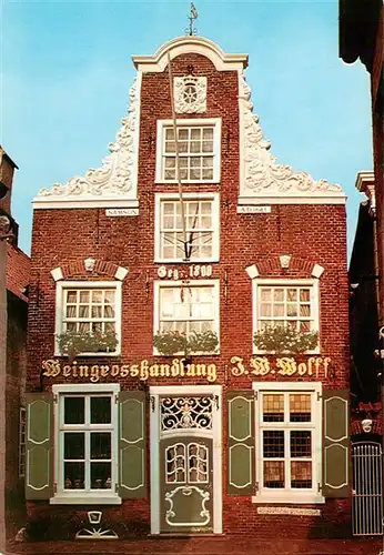 AK / Ansichtskarte  Leer_Ostfriesland Haus Samson Wollfsches Haus