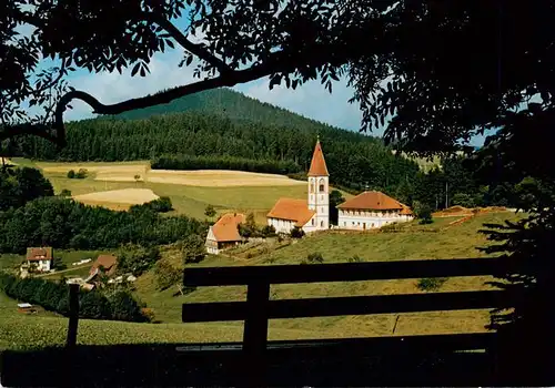 AK / Ansichtskarte 73930314 St_Roman_Wolfach Panorama mit Katholischer Pfarrkirche