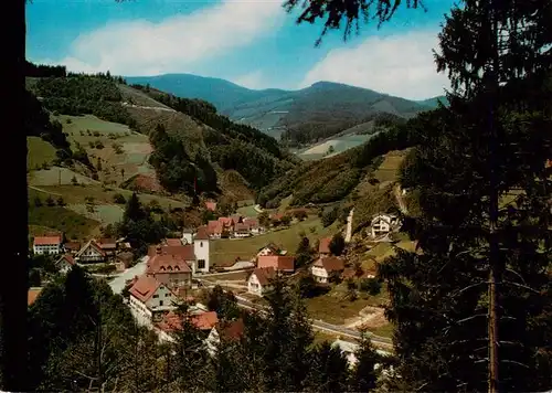 AK / Ansichtskarte  Oberwolfach Panorama Blick ins Tal Schwarzwald