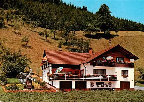 AK / Ansichtskarte  Oberwolfach Haus Windmuehle im Schwarzwald