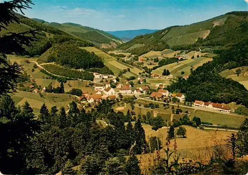 AK / Ansichtskarte  Oberwolfach Panorama Schwarzwald