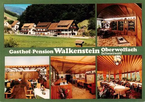 AK / Ansichtskarte  Oberwolfach ADAC Gasthof Pension Walkenstein mit Gaestehaus Restaurant