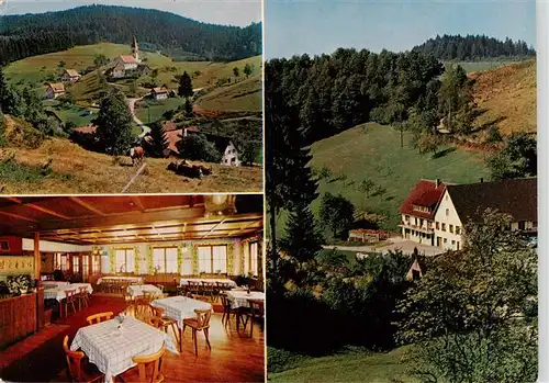 AK / Ansichtskarte 73930374 St_Roman_Wolfach Gasthof Pension Adler Panorama Schwarzwald