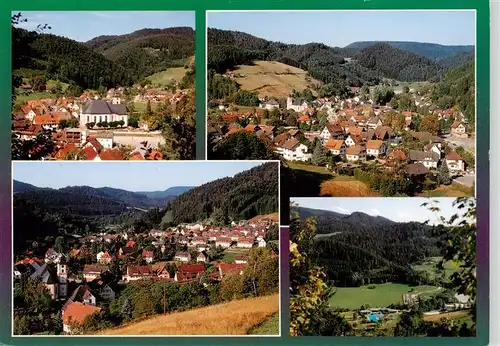 AK / Ansichtskarte 73930391 Schenkenzell Teilansichten Luftkurort im Schwarzwald Landschaft