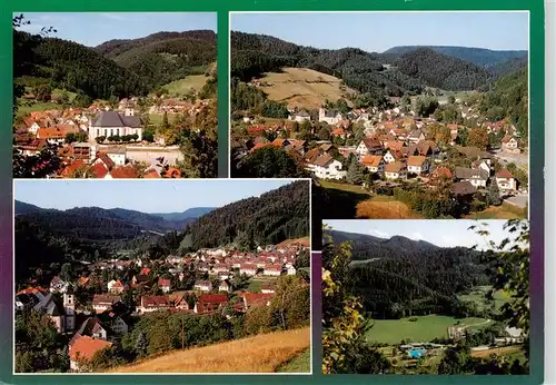 AK / Ansichtskarte  Schenkenzell Teilansichten Luftkurort im Schwarzwald Landschaft