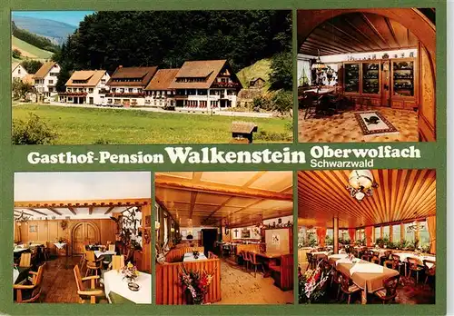 AK / Ansichtskarte  Oberwolfach Gasthof Pension Walkenstein Gastraeume