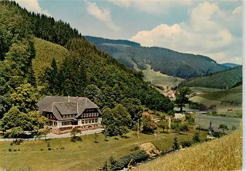 AK / Ansichtskarte 73930404 Schapbach Gasthof Pension Ochsen im Wolftal