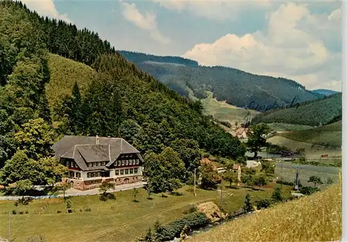 AK / Ansichtskarte  Schapbach Gasthof Pension Ochsen im Wolftal