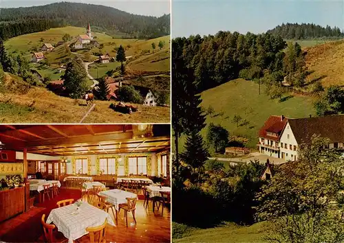 AK / Ansichtskarte  St_Roman_Wolfach Gasthof Pension Adler Panorama Schwarzwald