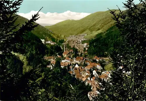 AK / Ansichtskarte  Schiltach Panorama Luftkurort im Schwarzwald