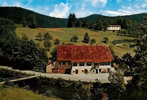 AK / Ansichtskarte 73930431 Schapbach Gasthaus zum Schmiedsberg Landschaft Schwarzwald