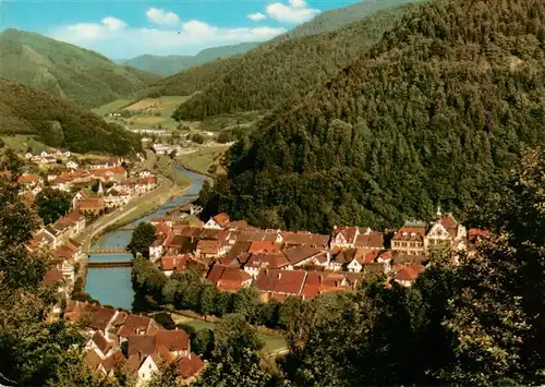 AK / Ansichtskarte  Wolfach_Schwarzwald Panorama Luftkurort im Schwarzwald