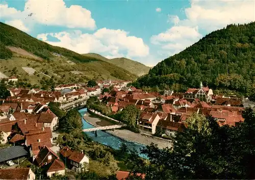 AK / Ansichtskarte  Wolfach_Schwarzwald Panorama Luftkurort im Schwarzwald