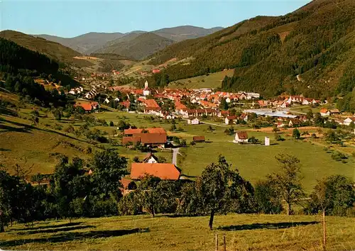 AK / Ansichtskarte  Oberwolfach Panorama Schwarzwald