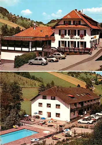 AK / Ansichtskarte  Prinzbach_Biberach_Kinzigtal Gasthaus Badischer Hof und Gaestehaus Jaegerhof