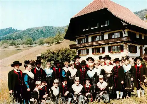 AK / Ansichtskarte  Nordrach Trachtengruppe Luftkurort im Schwarzwald