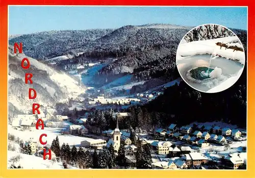 AK / Ansichtskarte  Nordrach Winterpanorama Luftkurort im Schwarzwald