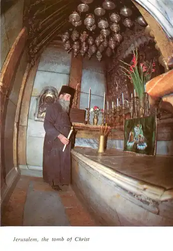 AK / Ansichtskarte  Jerusalem__Yerushalayim_Israel The Tomb of Christ Grabkirche Christus Grab