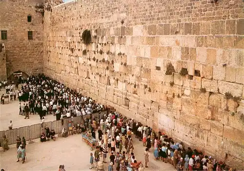 AK / Ansichtskarte  Jerusalem__Yerushalayim_Israel The Western Wall