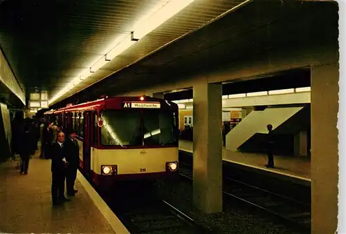 AK / Ansichtskarte  U-Bahn_Subway_Underground_Metro Frankfurt am Main