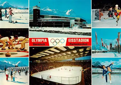 AK / Ansichtskarte  Olympia Garmisch Eisstadion Partenkirchen