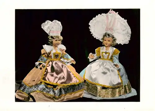 AK / Ansichtskarte  Puppe_Doll_Poupee_Kinderspielzeug Poupees des Provinces de France Normande Bretanne