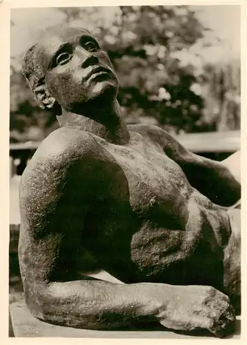 AK / Ansichtskarte 73930604 Kolbe_Georg_Skulpturen Ruhender Athlet 1936